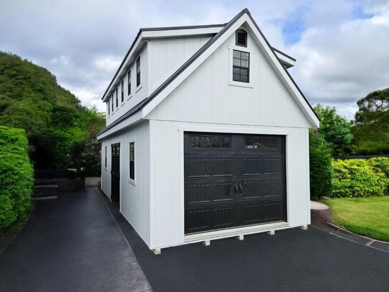 Portable Two Story Garage